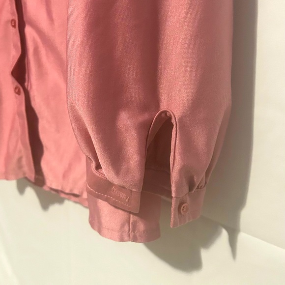 Vintage Ship’n Shore Pink Lace Collared Blouse - Picture 6 of 8